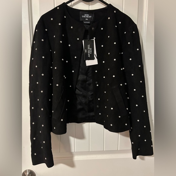 ZARA RHINESTONE BLAZER LIMITED EDITION NWT SIZE M